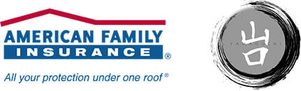 American Family Insurance & QF logos