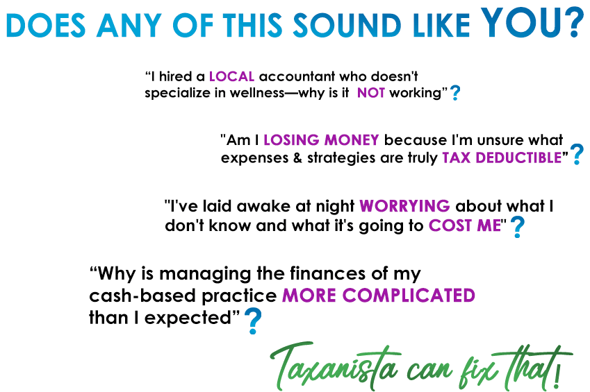 Does any of this sound like You?