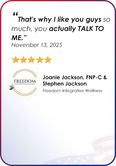 Joanie Jackson, FNP-C & Stephen Jackson - “That's why I like you guys so much, you actually TALK TO ME.” Novenber 13, 2025