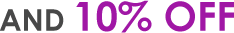 And 10% Off 
